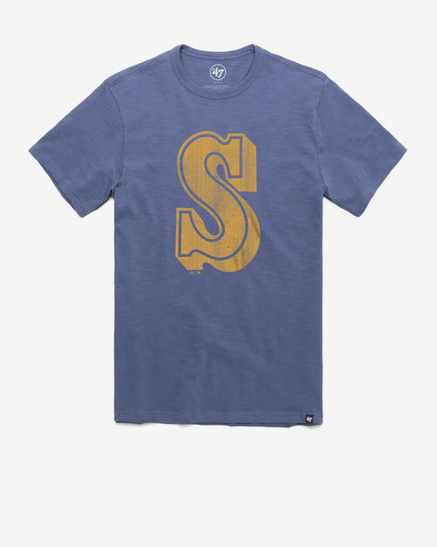 47 Men's Seattle Mariners Scrum Coop Logo T-Shirt