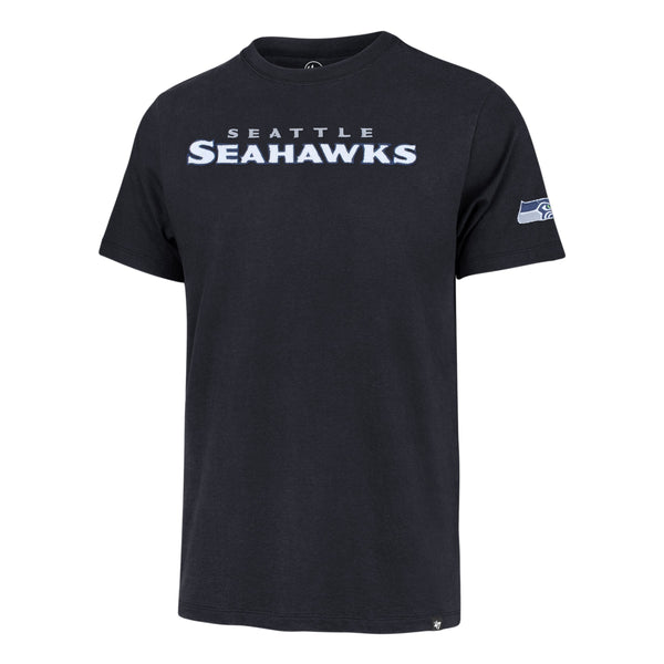 Seattle Seahawks New Era Women's Camo Long Sleeve T-Shirt - Black