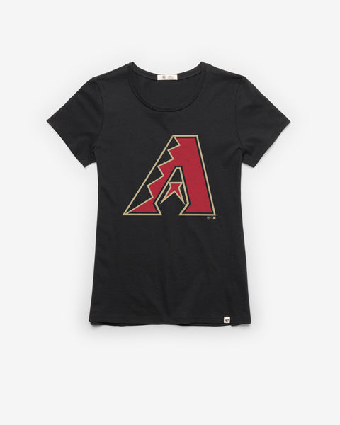 47 Brand / Women's Arizona Diamondbacks Black Fade Frankie T-Shirt