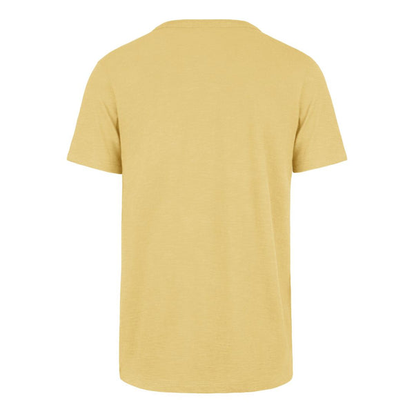 Pittsburgh Steelers 47 Brand Mustard Yellow Soft Cotton Scrum T