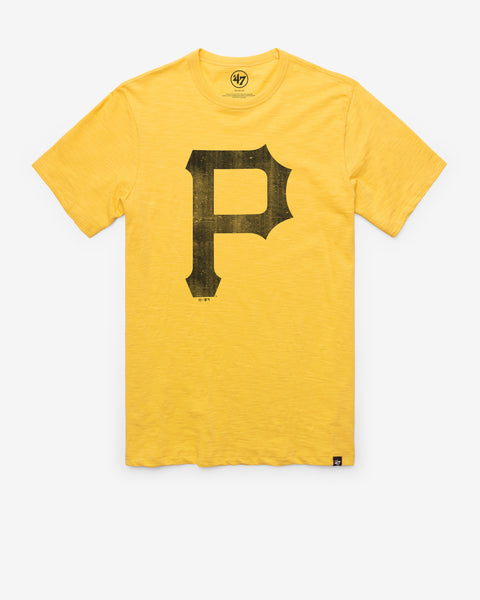 MLB Pittsburgh Pirates Men's Scrum Basic Tee, Large, Gold 