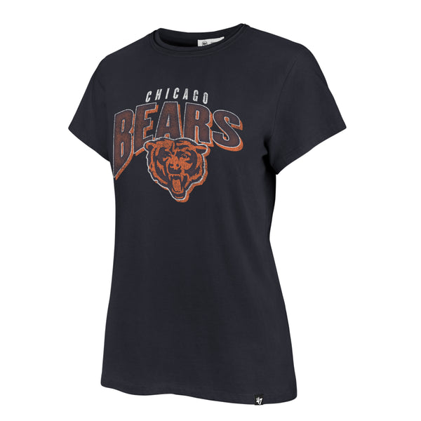 Women's '47 White Chicago Bears Frankie T-Shirt Size: Large