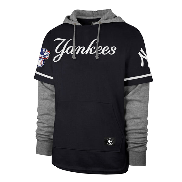 47 Mens New York Yankees Hoodies (Small, Slate Grey) : : Sports &  Outdoors