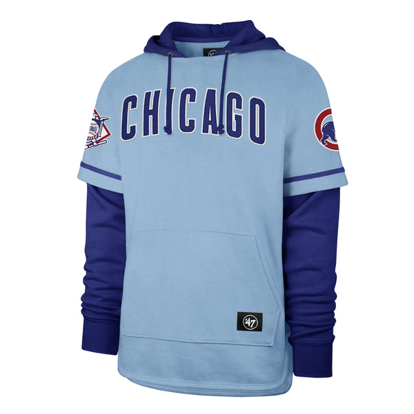 Chicago Cubs Men's 47 Brand Kodiak 1/4 Zip Pullover - Small