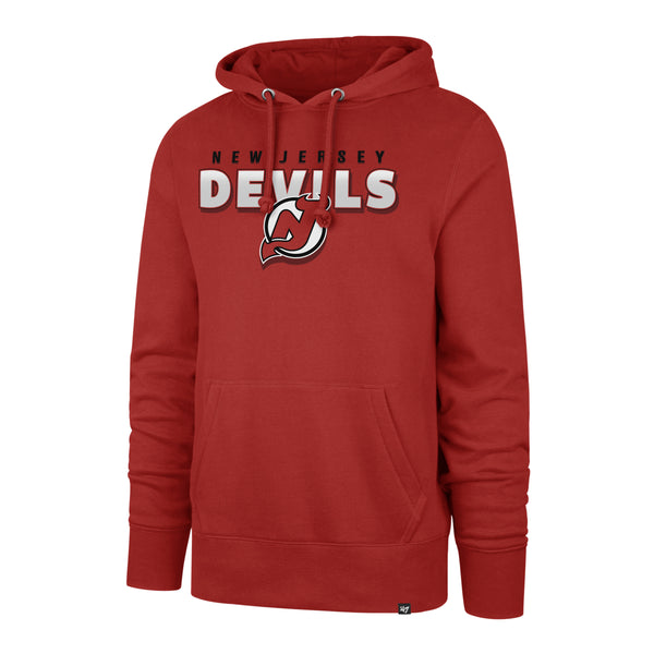 47 Brand New Jersey Devils Superior Lacer Hoodie Red