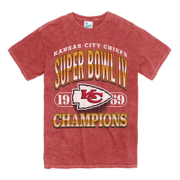 47 Brand Kansas City Chiefs Vintage T-Shirt - Men's T-Shirts in Red