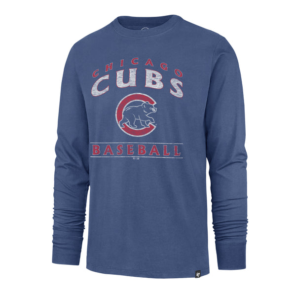 Chicago Cubs Long Sleeve Scrum T-Shirt by '47