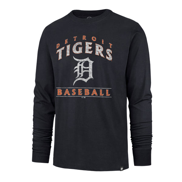 Detroit Tigers 47 Brand Cooperstown Franklin T-Shirt - Gray