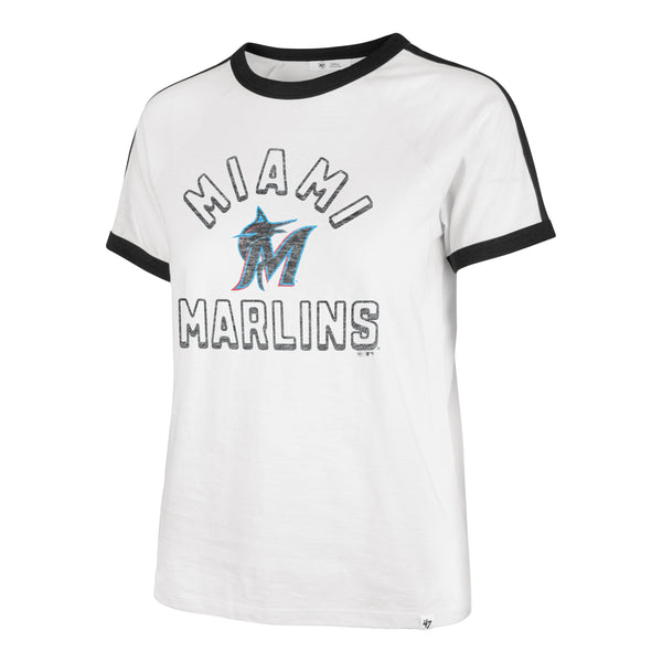 Miami Marlins 47 Brand Orange Short Sleeve T-Shirt (M)