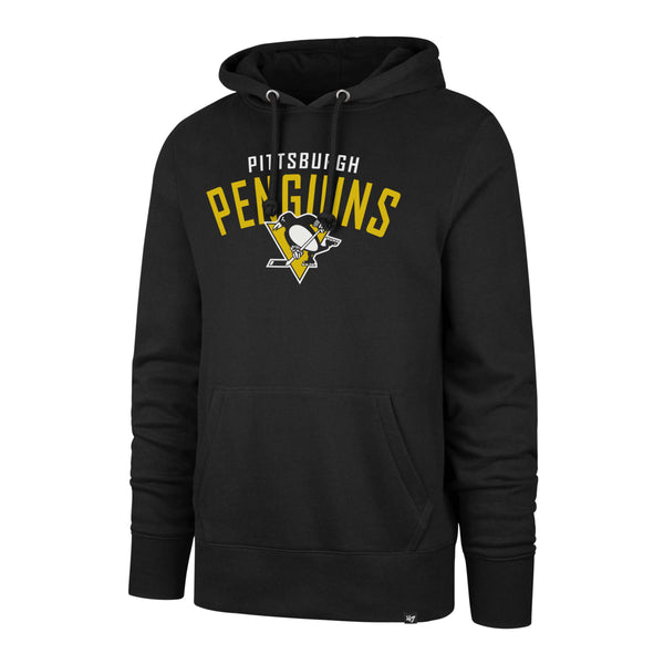 Pittsburgh Steelers '47 Lacer V-Neck Pullover Hoodie - Black/Gold