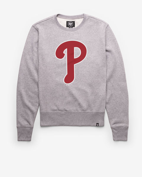 47 Mens Philadelphia Phillies Grounder Headline Crew - Gray