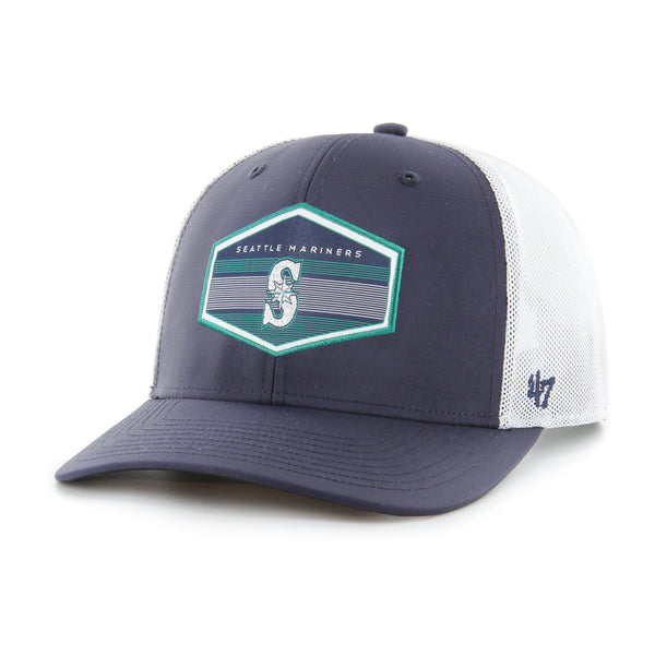 Seattle Mariners '47 Brand Franchise Fitted Hat - Blue Cooperstown