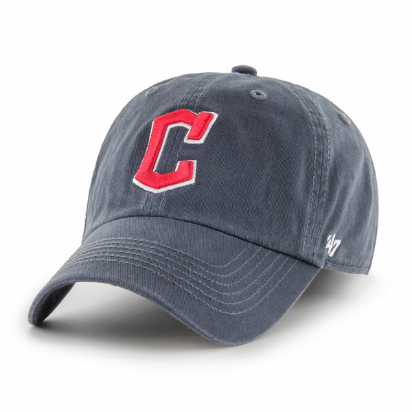 Men's Cleveland Indians '47 Brand Navy Blue Cooperstown Franchise Fitted Hat