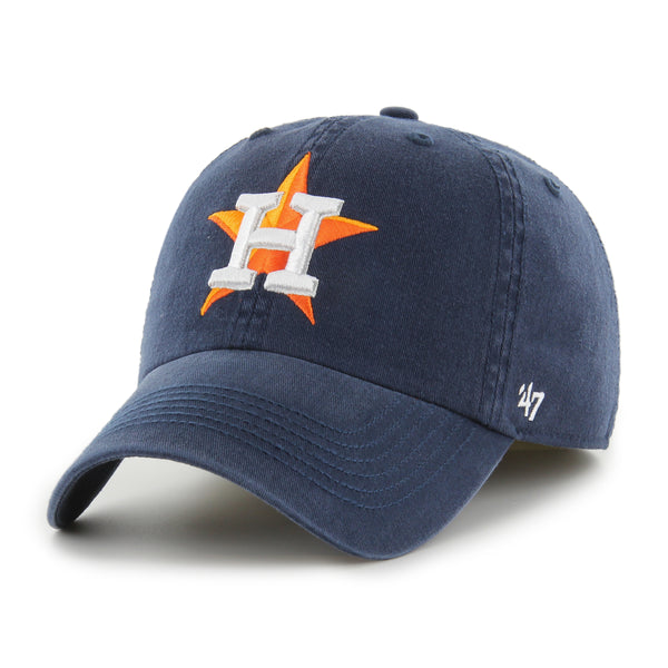 47 Men's '47 Orange Houston Astros Clean Up Adjustable Hat