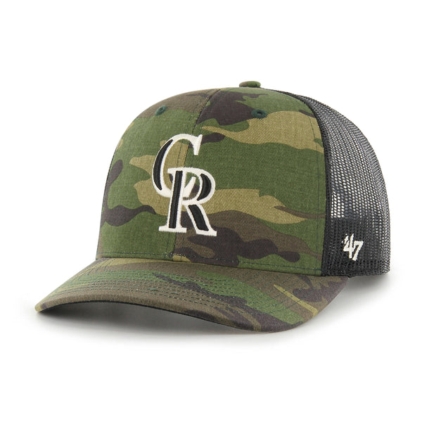 New Orleans Saints '47 Woodland Clean Up Adjustable Hat - Camo