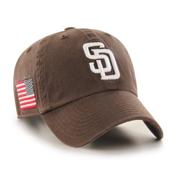 Men's San Diego Padres '47 White 2022 City Connect MVP Adjustable Hat