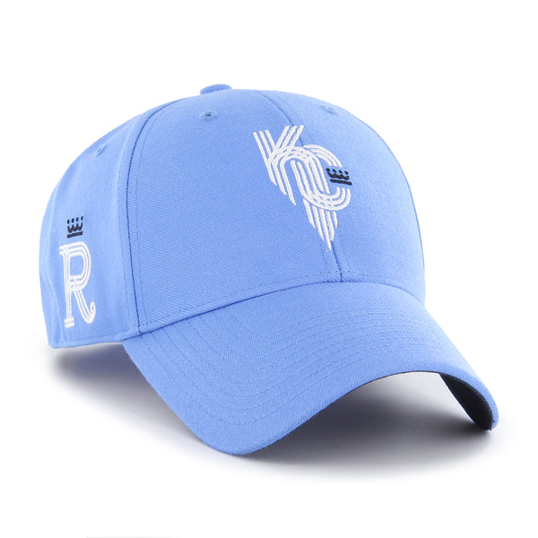 Kansas City Royals '47 City Connect MVP Adjustable Hat - Navy