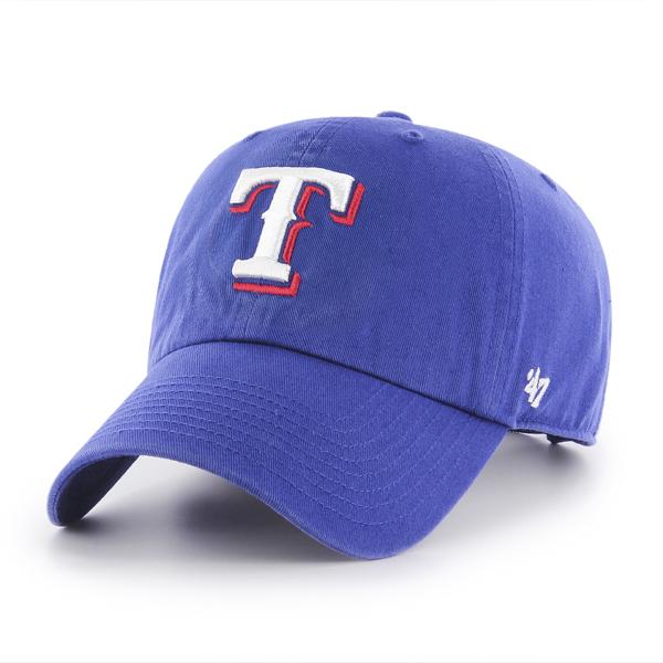 Texas Rangers Men’s 47 Brand Clean Up Adjustable Hat