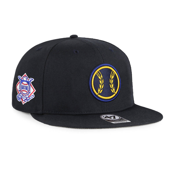 Milwaukee Brewers Cooperstown 47 Captain Snapback Hat