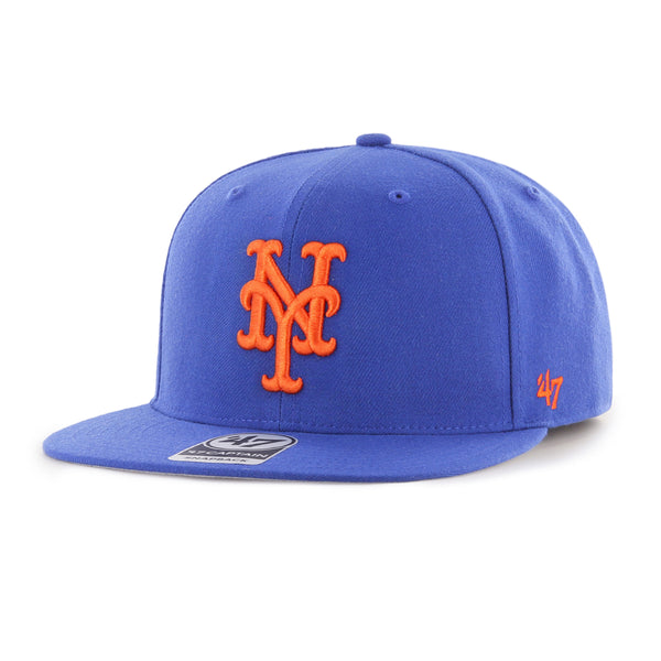 47 Brand New York Mets Black Red Shot Snapback Cap for Men
