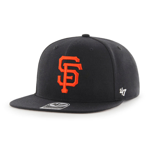 San Francisco Giants '47 Captain Sequin Snapback Hat - Black