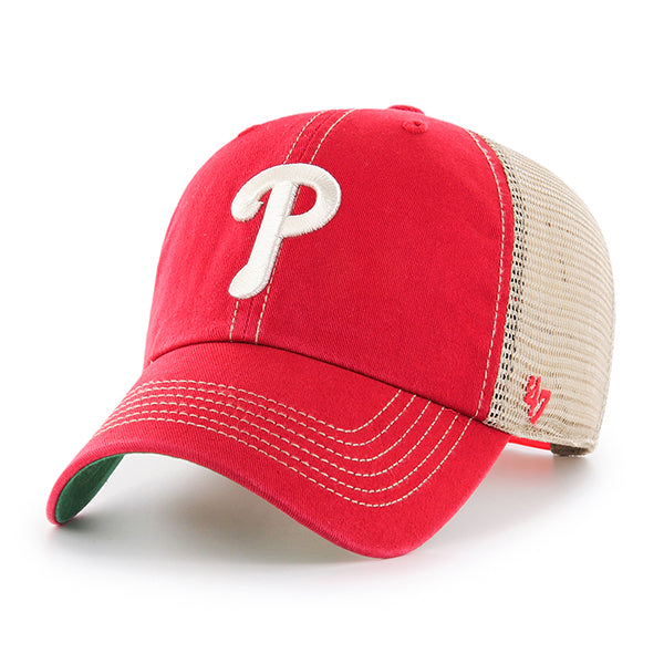 47 Philadelphia Phillies Clean Up Strapback White Hat