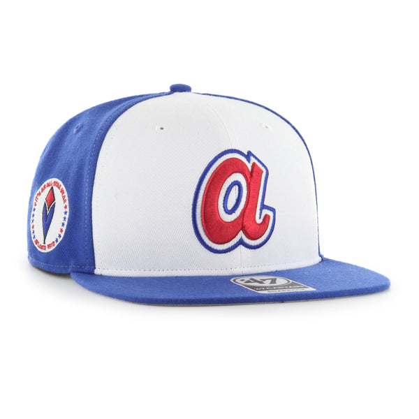 47 Atlanta Braves Royal/White Cooperstown Collection Retro