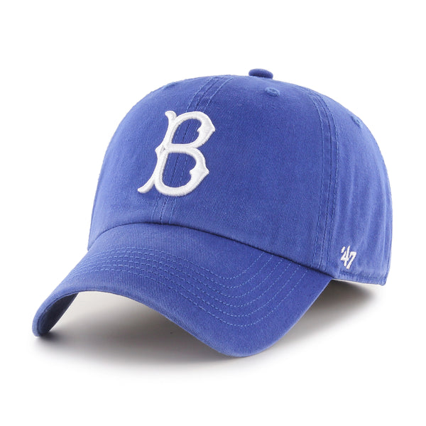 47 Brand Brooklyn Dodgers Black Out Franchise Cap for Men