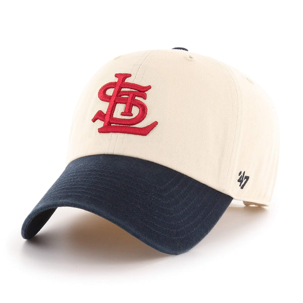 47 Light Blue St. Louis Cardinals Logo Cooperstown Collection Clean Up Adjustable Hat