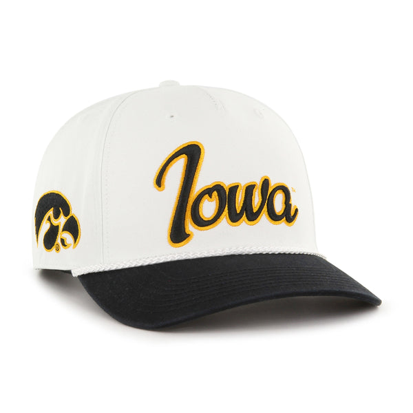 University of Iowa Hawkeye's Script Hat w/ Rope – Sandlot Goods