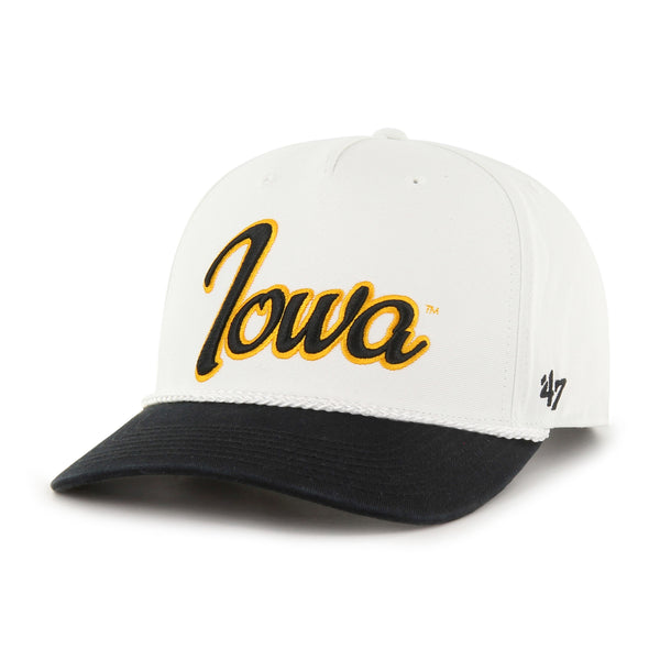 University of Iowa Hawkeye's Script Hat w/ Rope – Sandlot Goods