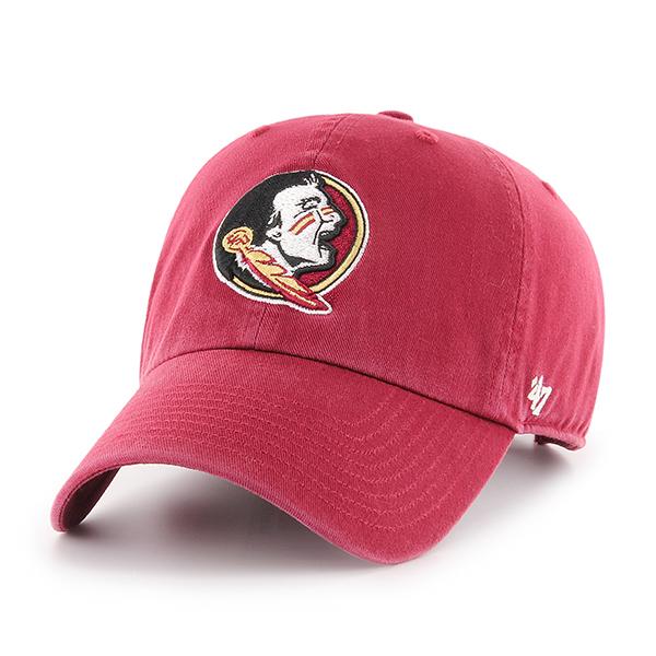Women's '47 Garnet Florida State Seminoles Miata Clean Up Logo Adjustable  Hat