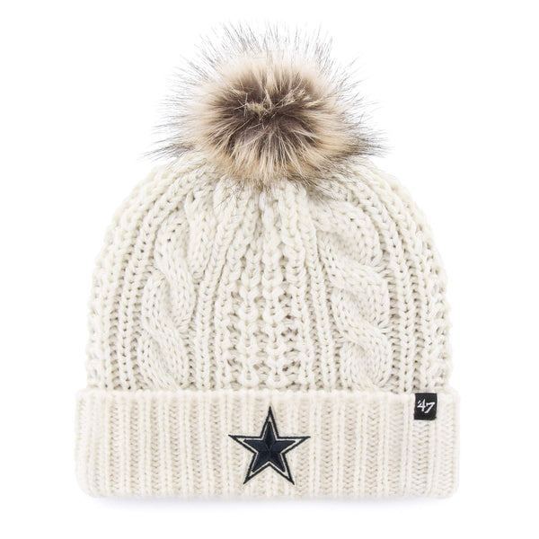 47 Brand Dallas Cowboys Beanie NFL Sport Logo Cuffed Knit Pom Pom