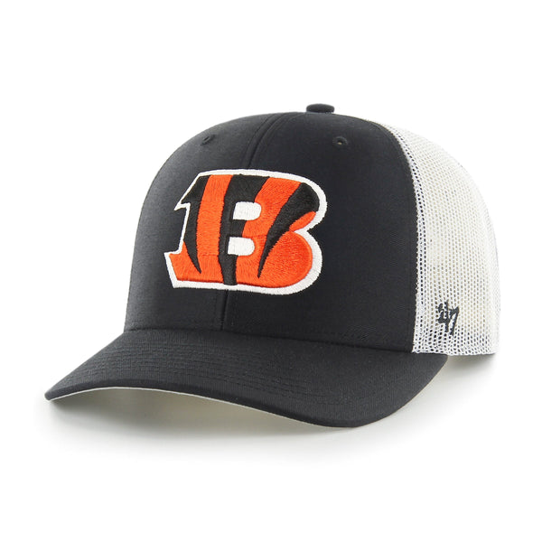 Men's '47 White Cincinnati Bengals Hitch Stars and Stripes Trucker