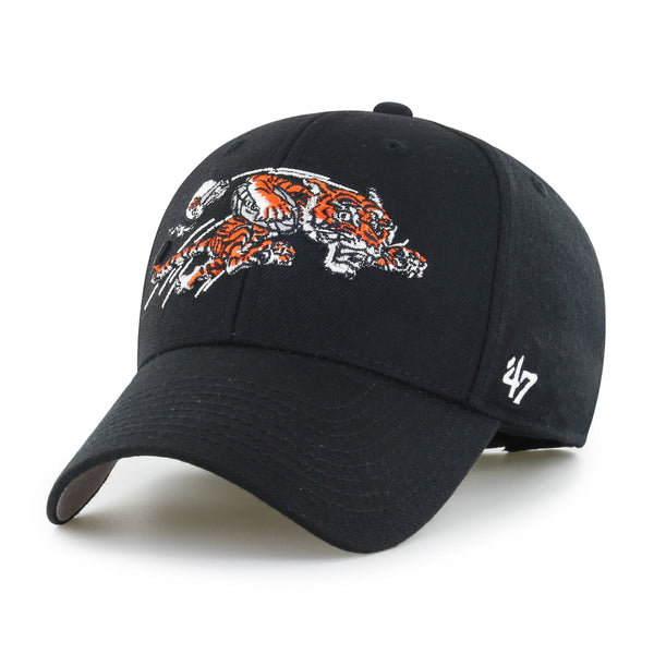 Men's '47 Black/White Cincinnati Bengals Interlude MVP Trucker