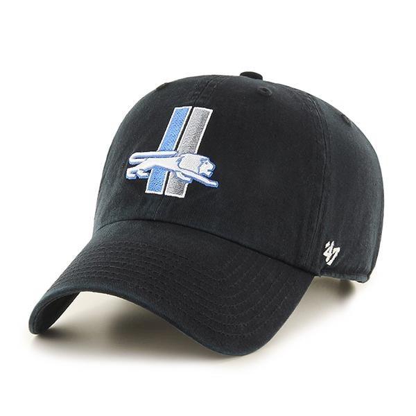 Men's '47 Gray Detroit Lions Legacy Franchise Fitted Hat