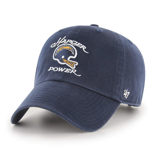 Los Angeles Chargers '47 Clean Up Adjustable Hat - White