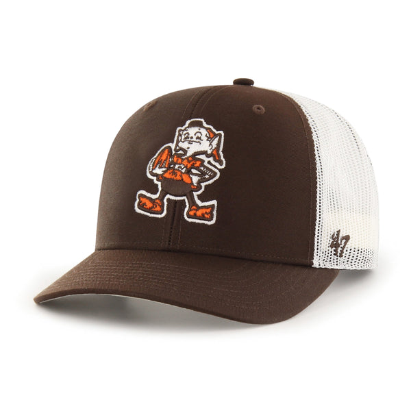 Cleveland Browns '47 Clean Up Brownie The Elf Legacy Adjustable Hat - White