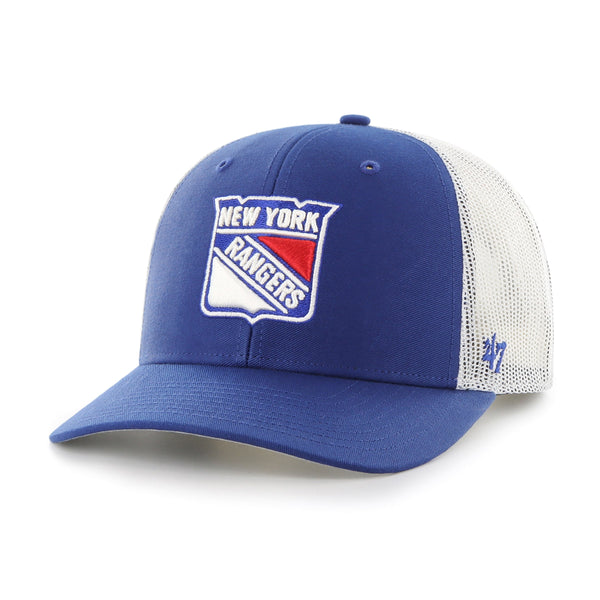 New York Rangers Cap NHL 47 Brand blue / white royal trucker