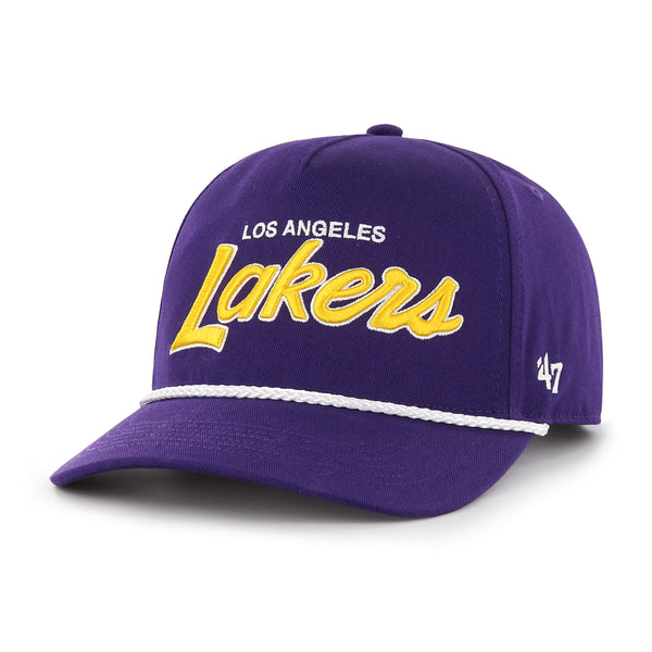 Los Angeles Lakers, Purple Overhand Script '47 MVP Hat