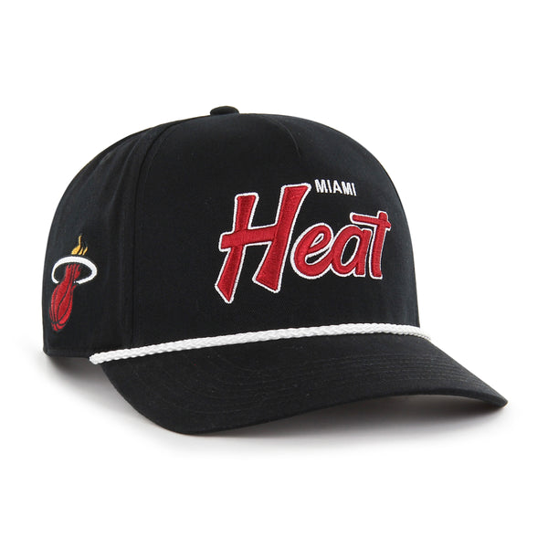 Miami Heat 47 Brand Crosstown Script Rope Hat - Black – CanesWear at Miami  FanWear