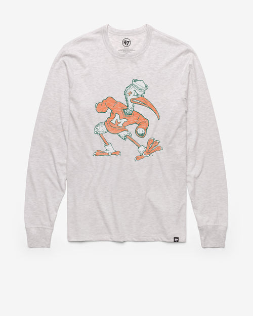 MIAMI HURRICANES PREMIER '47 FRANKLIN LONG SLEEVE TEE