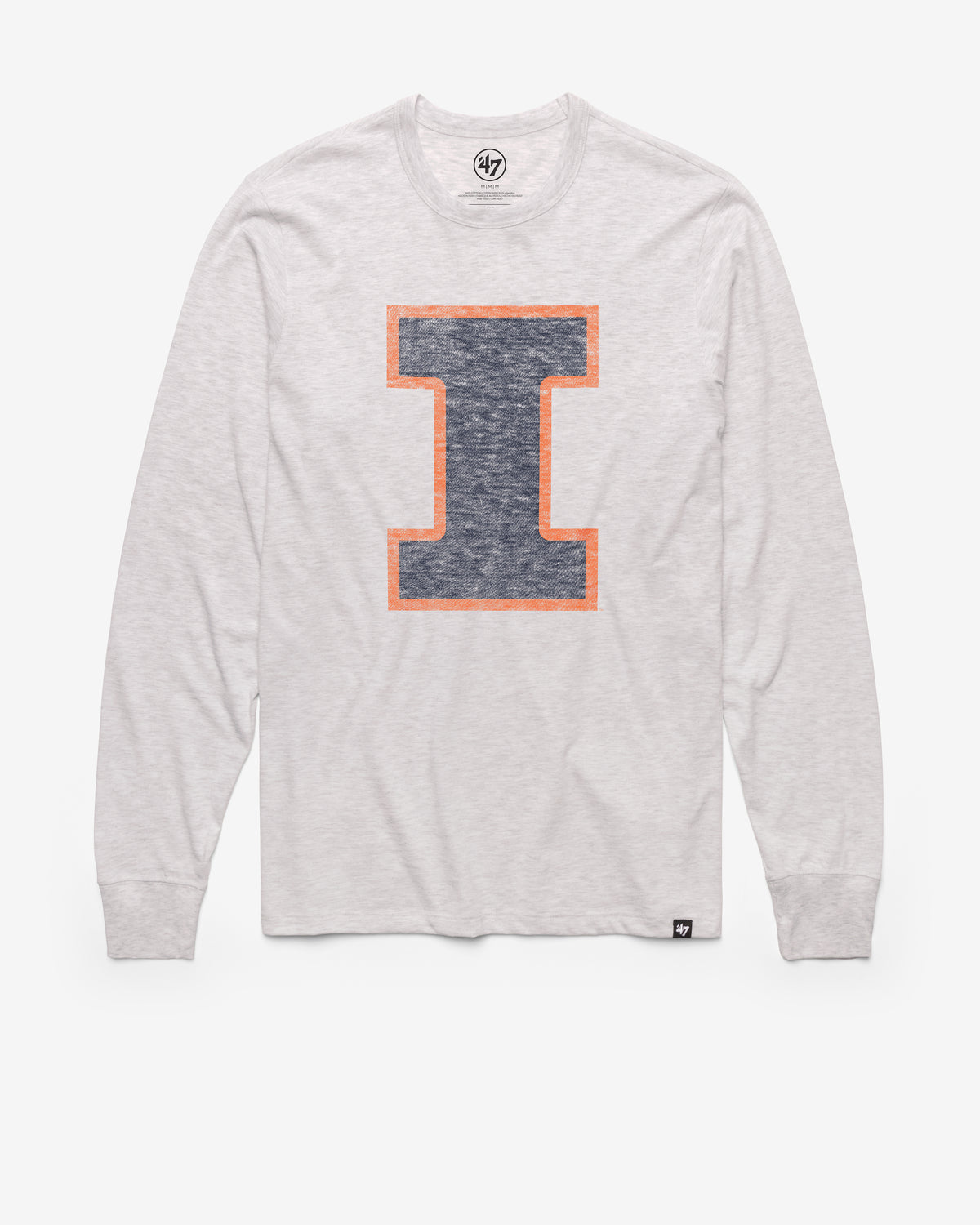 ILLINOIS FIGHTING ILLINI PREMIER '47 FRANKLIN LONG SLEEVE TEE