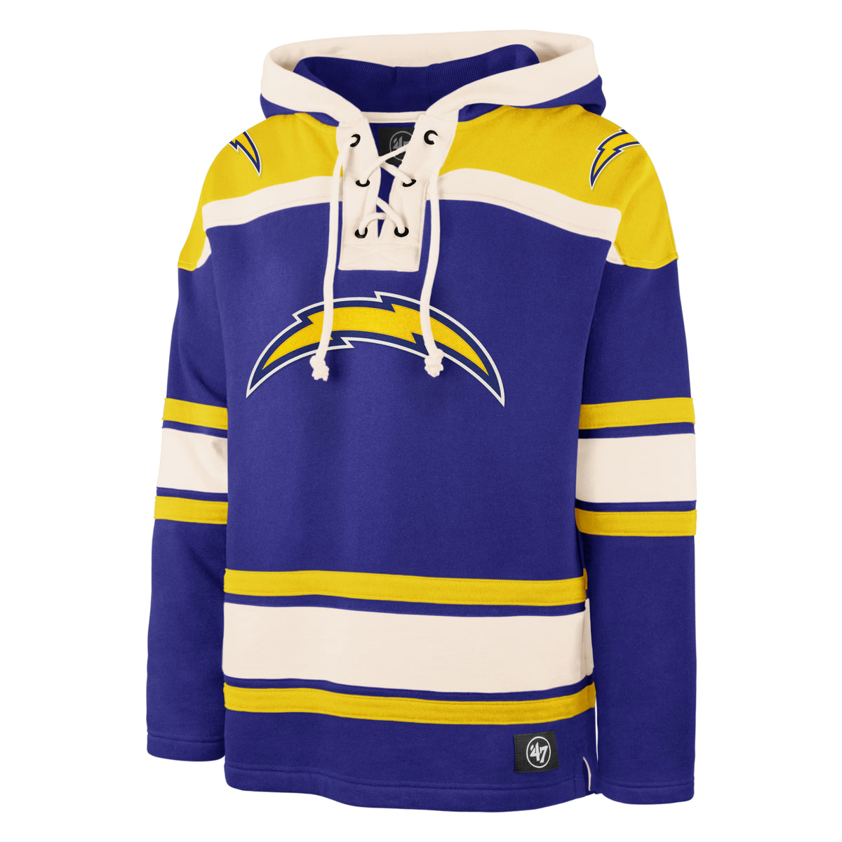 LOS ANGELES CHARGERS SUPERIOR '47 LACER HOOD