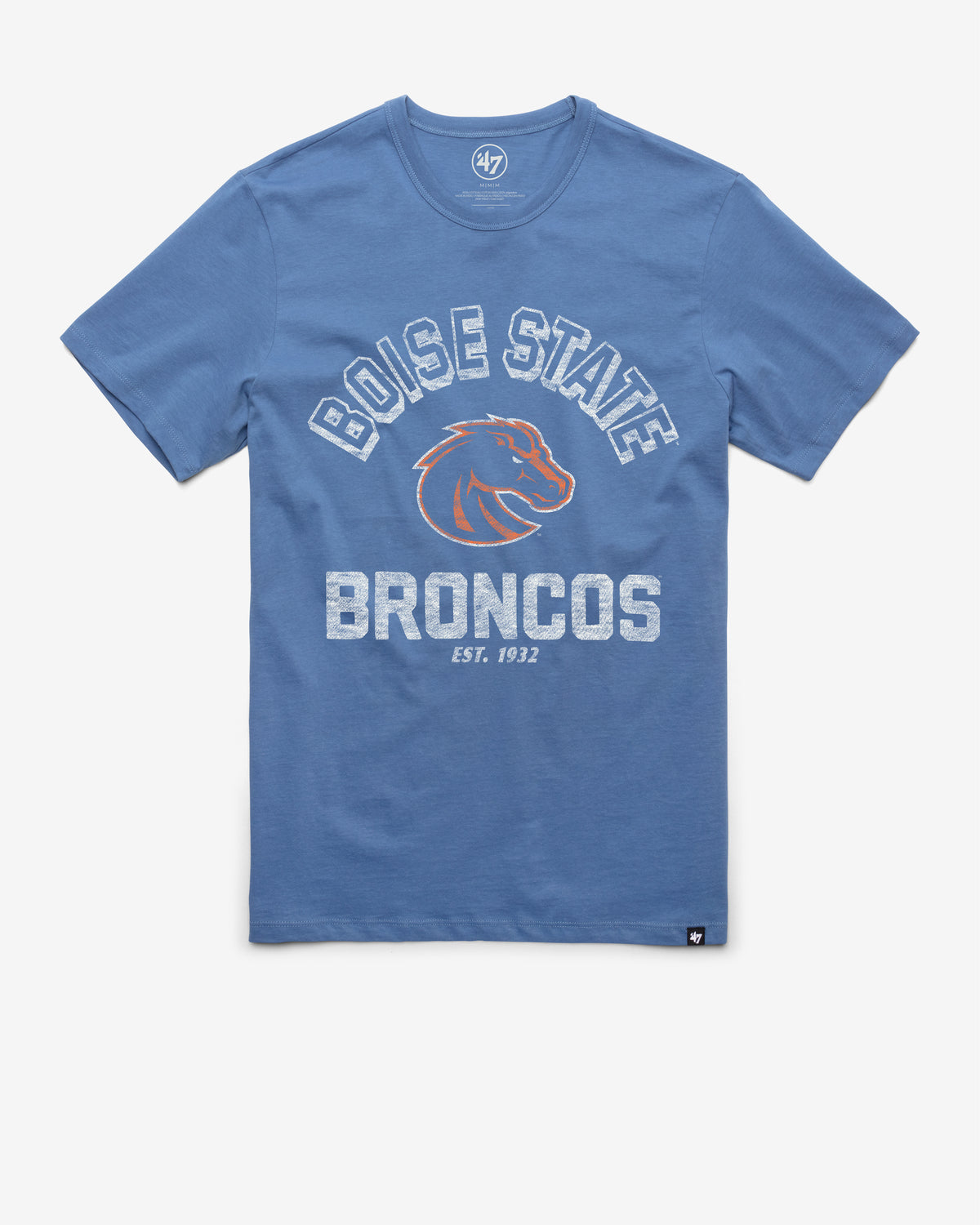 BOISE STATE BRONCOS RETROGRADE '47 FRANKLIN TEE