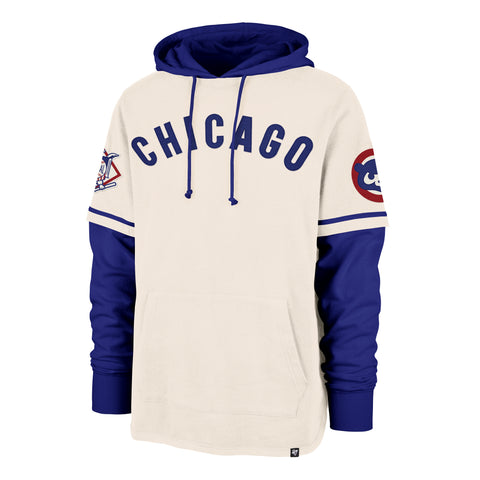 CHICAGO CUBS COOPERSTOWN TRIFECTA '47 SHORTSTOP PULLOVER HOOD