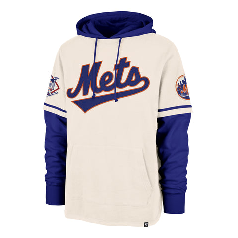 NEW YORK METS COOPERSTOWN TRIFECTA '47 SHORTSTOP PULLOVER HOOD