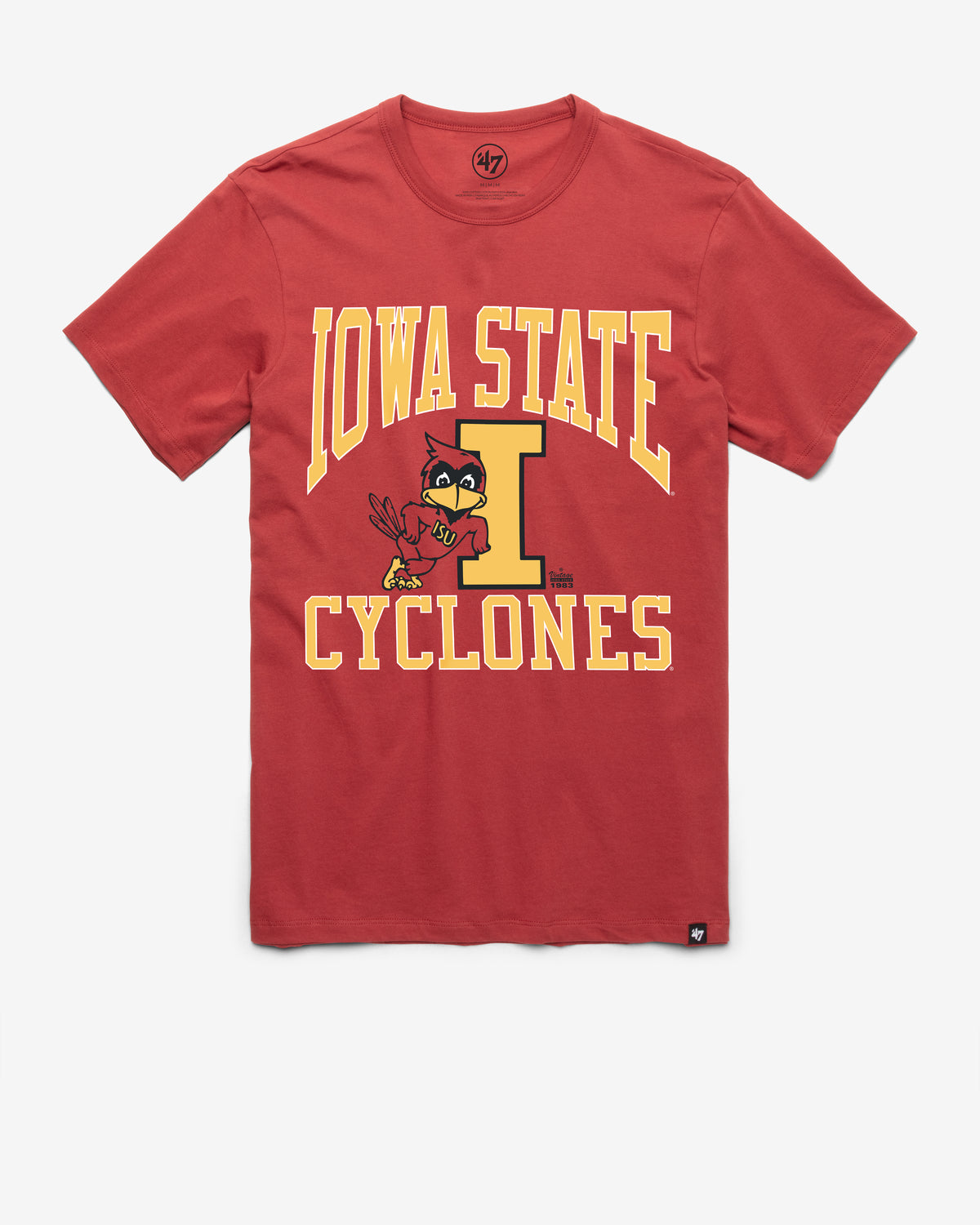 IOWA STATE CYCLONES VINTAGE BIG UPS '47 FRANKLIN TEE