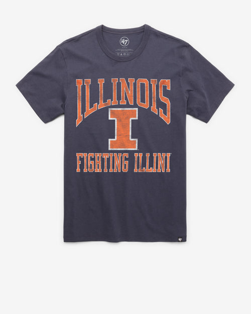 ILLINOIS FIGHTING ILLINI BIG UPS '47 FRANKLIN TEE