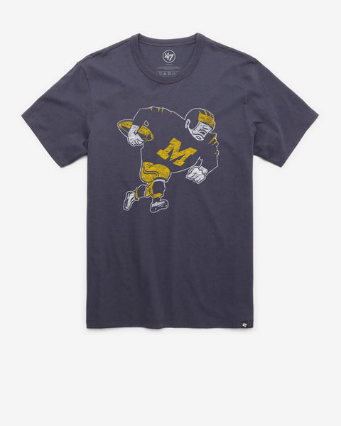 MICHIGAN WOLVERINES VINTAGE PREMIER '47 FRANKLIN TEE